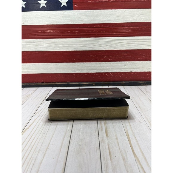 Holy Bible KJV GIANT PRINT Personal Size Concordance Zondervan, 1994 Imit. Lthr - Picture 8 of 13